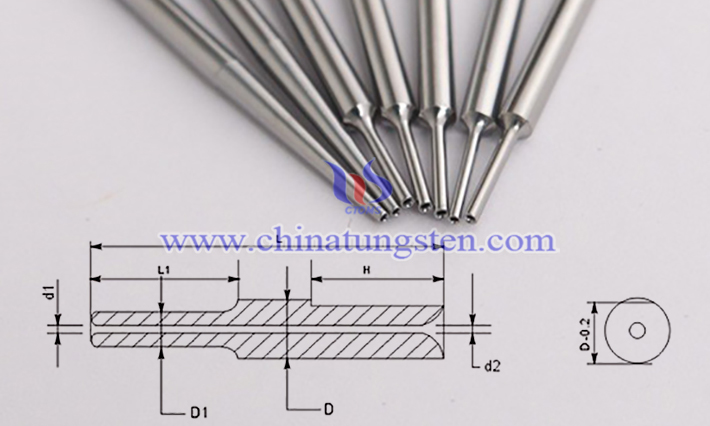 One designing of Tungsten Cemented Carbide Thread Passing Nozzles 