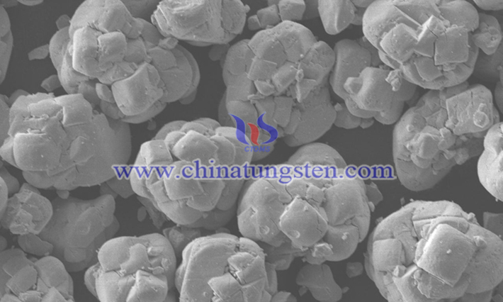 Blue tungsten is Blue Tungsten Oxide (BTO). X300 SEM photos of 10um Blue Tungsten Oxide (BTO)